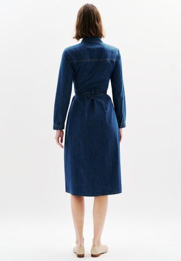 Джинсовое платье