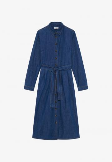 Джинсовое платье