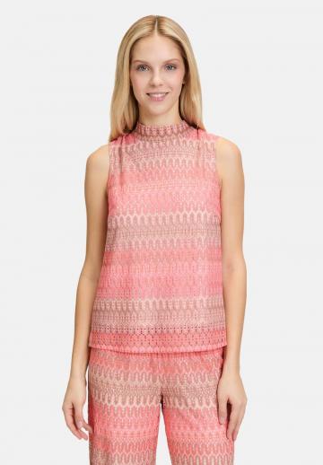 Блузка без рукавов