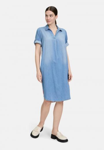 Джинсовое платье