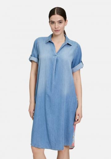 Джинсовое платье