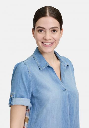 Джинсовое платье