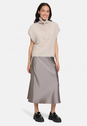 Пуловер с коротким рукавом