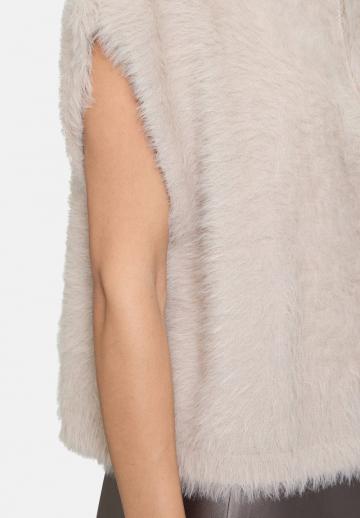 Пуловер с коротким рукавом