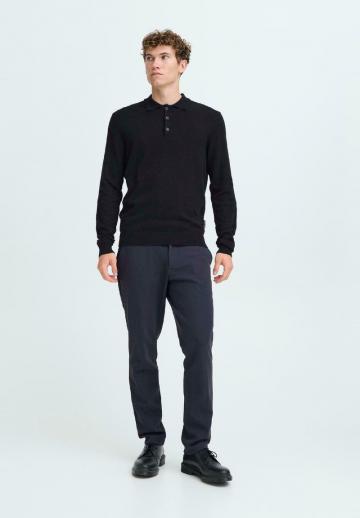 Поло с длинным рукавом