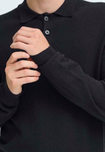 Поло с длинным рукавом