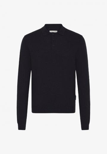 Поло с длинным рукавом