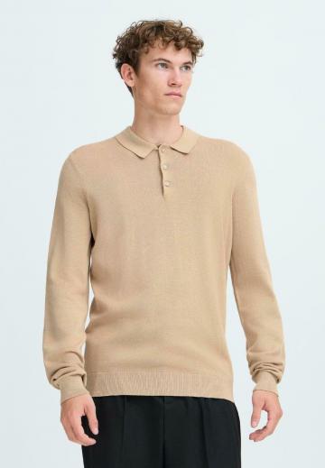 Поло с длинным рукавом