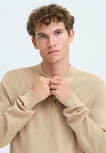 Поло с длинным рукавом