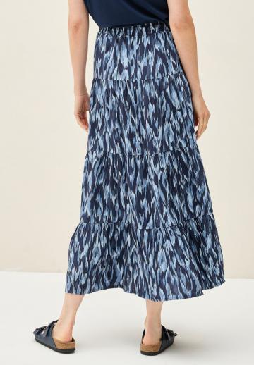 Юбка с воланами