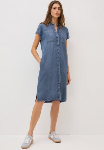 Джинсовое платье