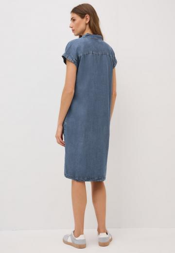 Джинсовое платье
