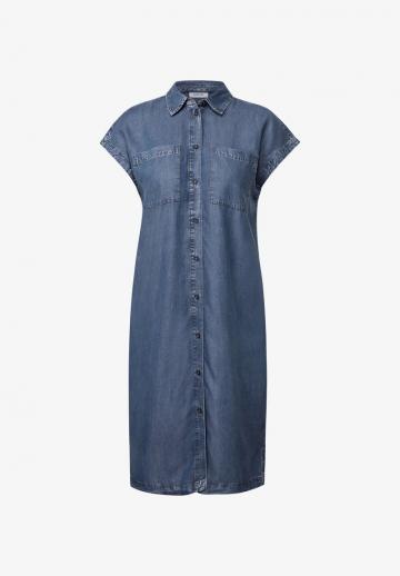 Джинсовое платье