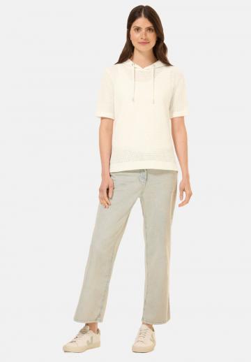 Пуловер с капюшоном