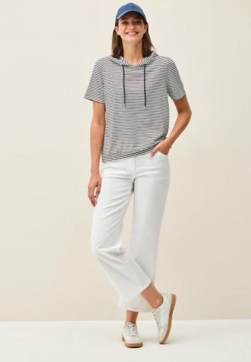 Пуловер с капюшоном