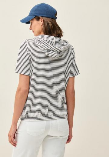 Пуловер с капюшоном