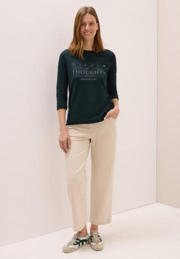 Майка с рукавом три четверти