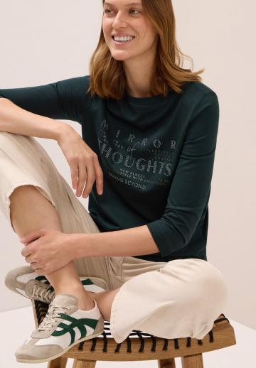 Майка с рукавом три четверти