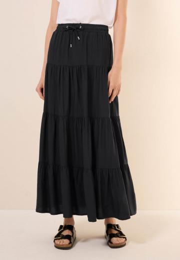 Юбка с воланами