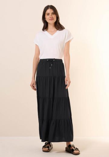 Юбка с воланами