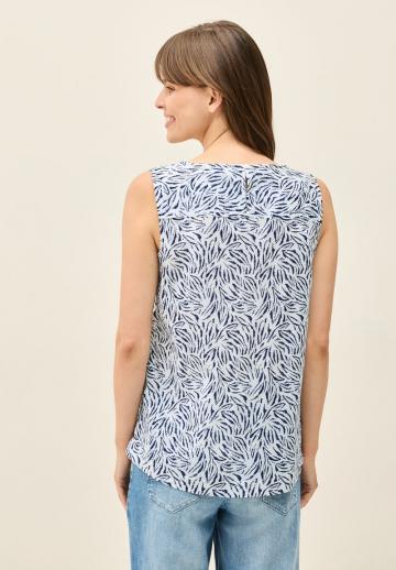 Блузка без рукавов