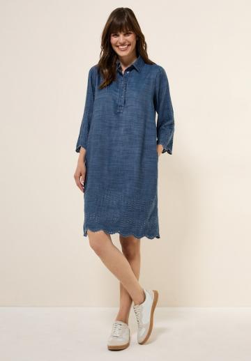 Джинсовое платье