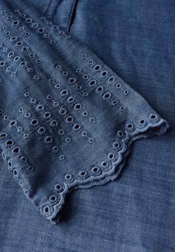 Джинсовое платье