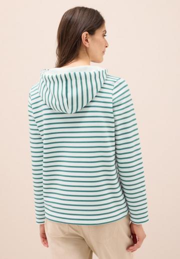 Пуловер с капюшоном