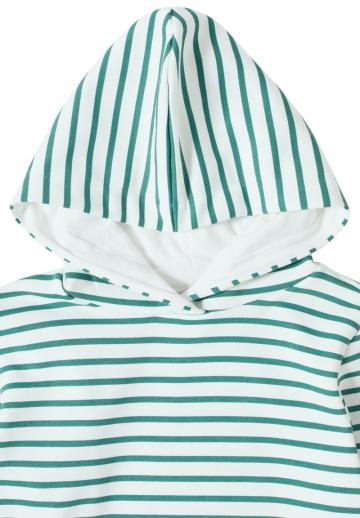 Пуловер с капюшоном