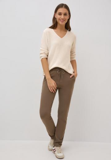 Пуловер с рукавом три четверти