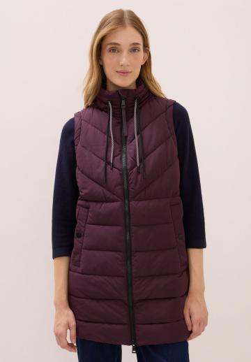 Длинный жилет