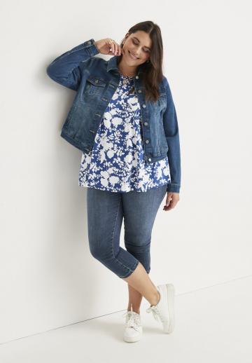 Короткие джинсы