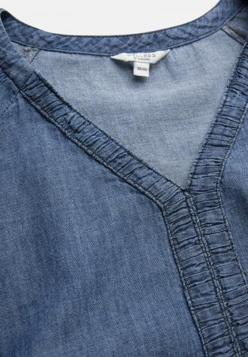 Джинсовое платье