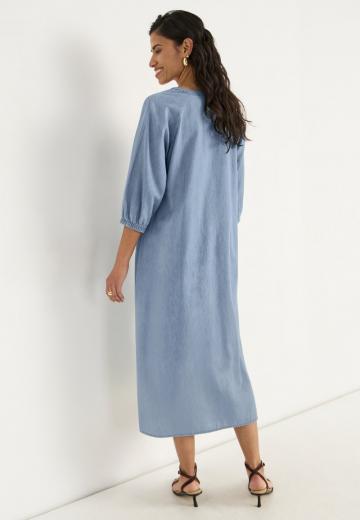 Джинсовое платье