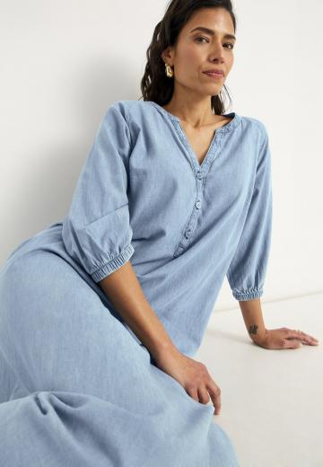 Джинсовое платье