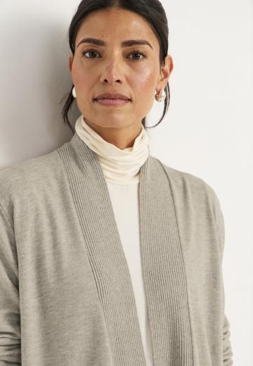 Длинный кардиган