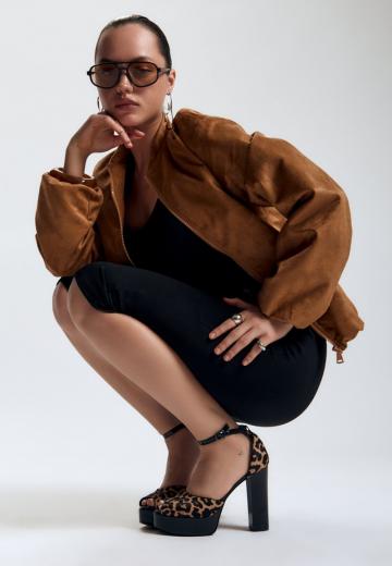 Туфли с открытым носом