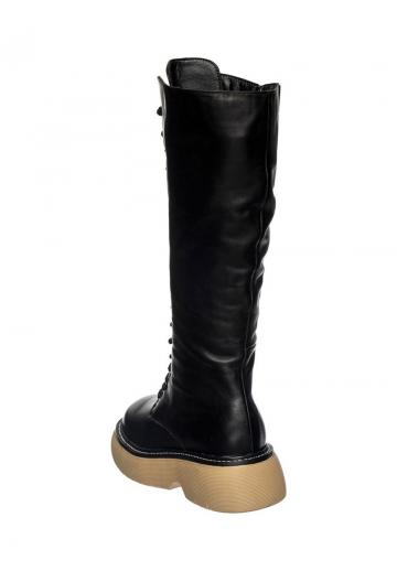 Сапоги на шнуровке