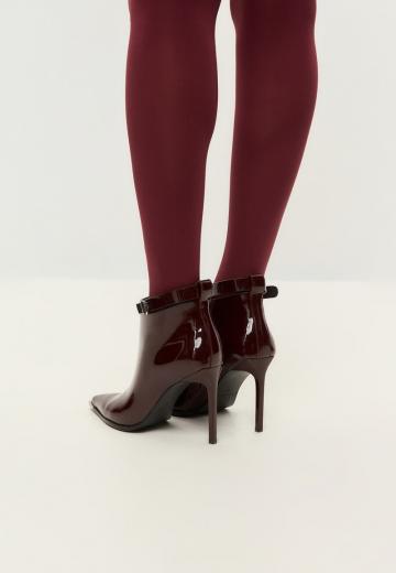 Полусапожки на высоком каблуке