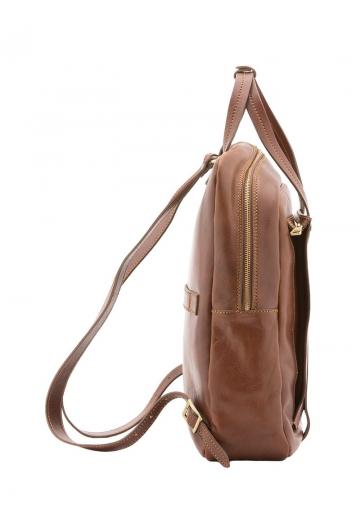 Кожаный рюкзак