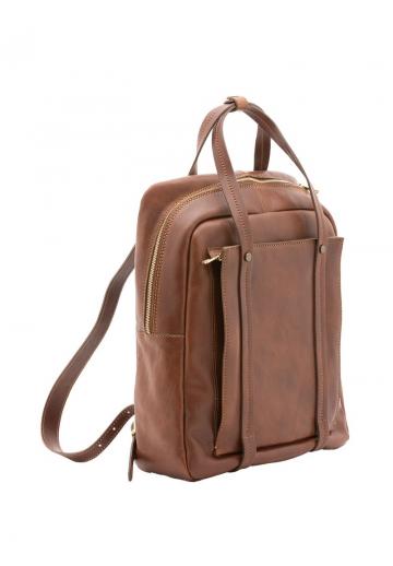 Кожаный рюкзак