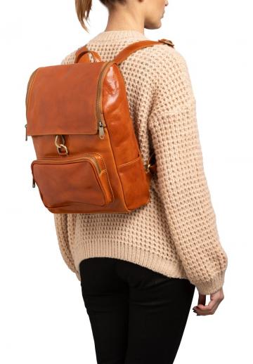 Кожаный рюкзак