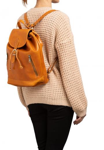 Кожаный рюкзак