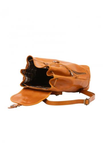 Кожаный рюкзак