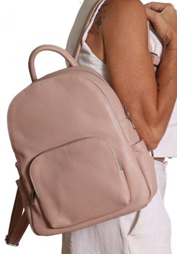 Кожаный рюкзак