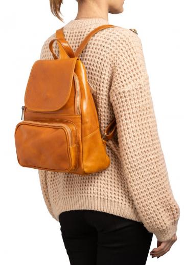 Кожаный рюкзак