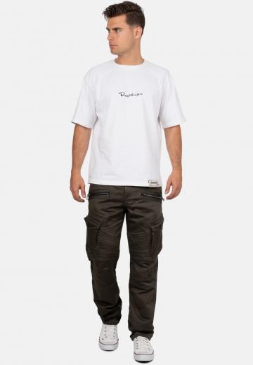 Брюки с накладными карманами