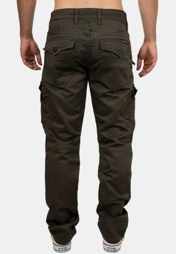Брюки с накладными карманами