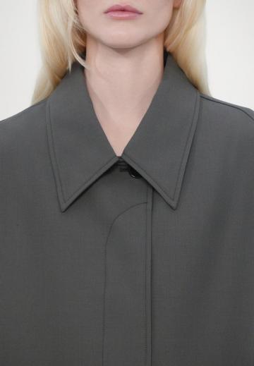 Шерстяное пальто