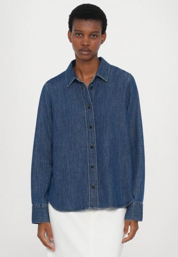 Джинсовая блузка